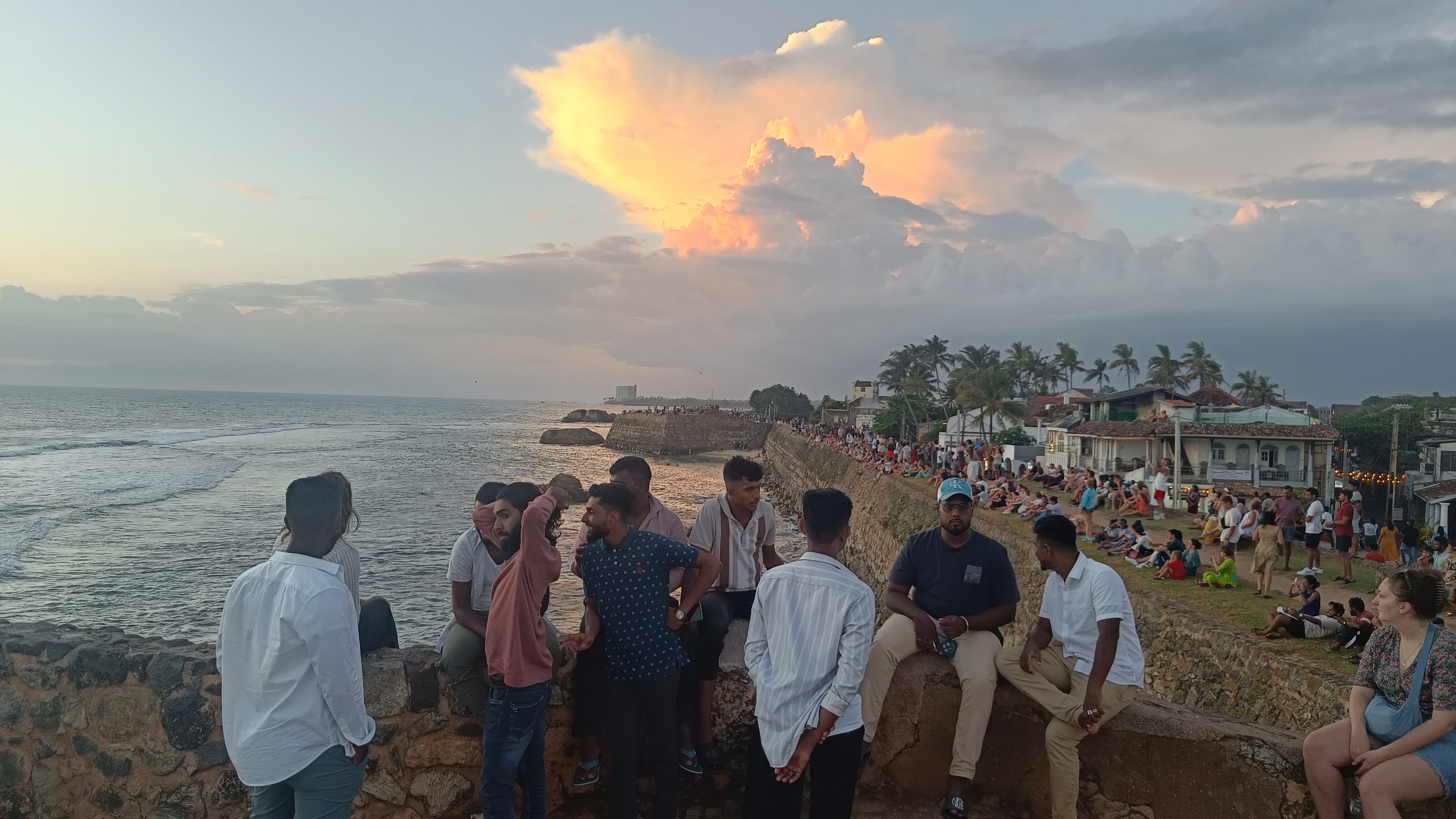 Galle Fort päikeseloojang
