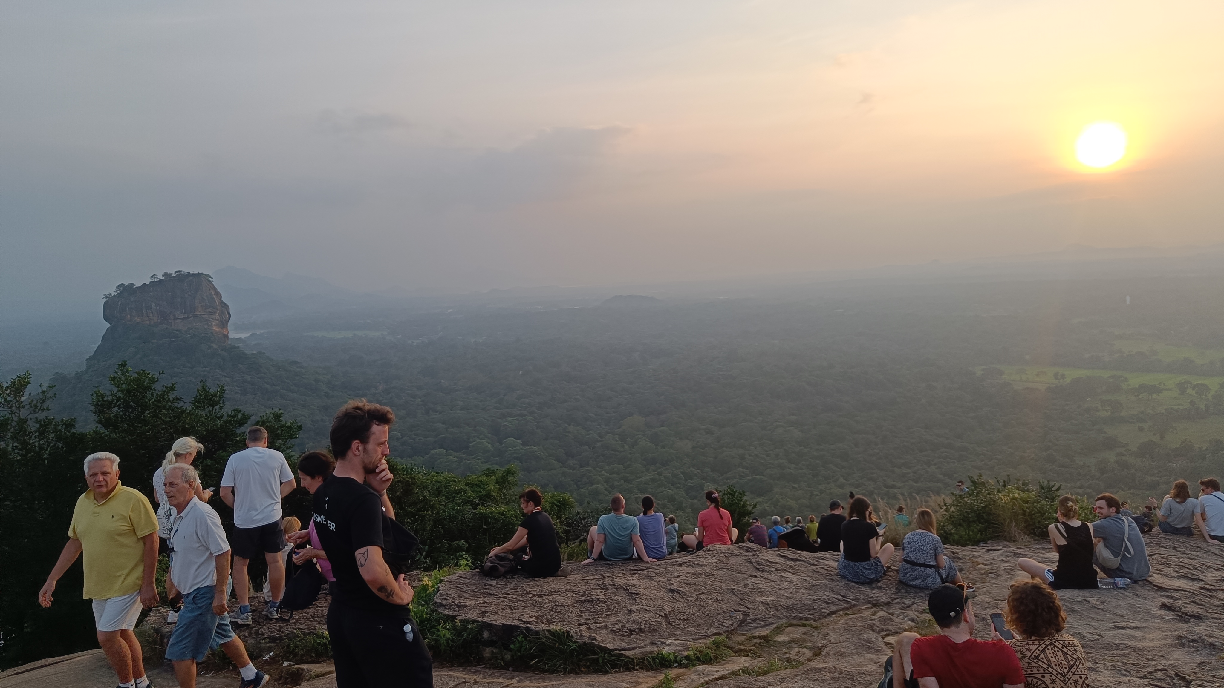 Pidurangala vaade ülevalt